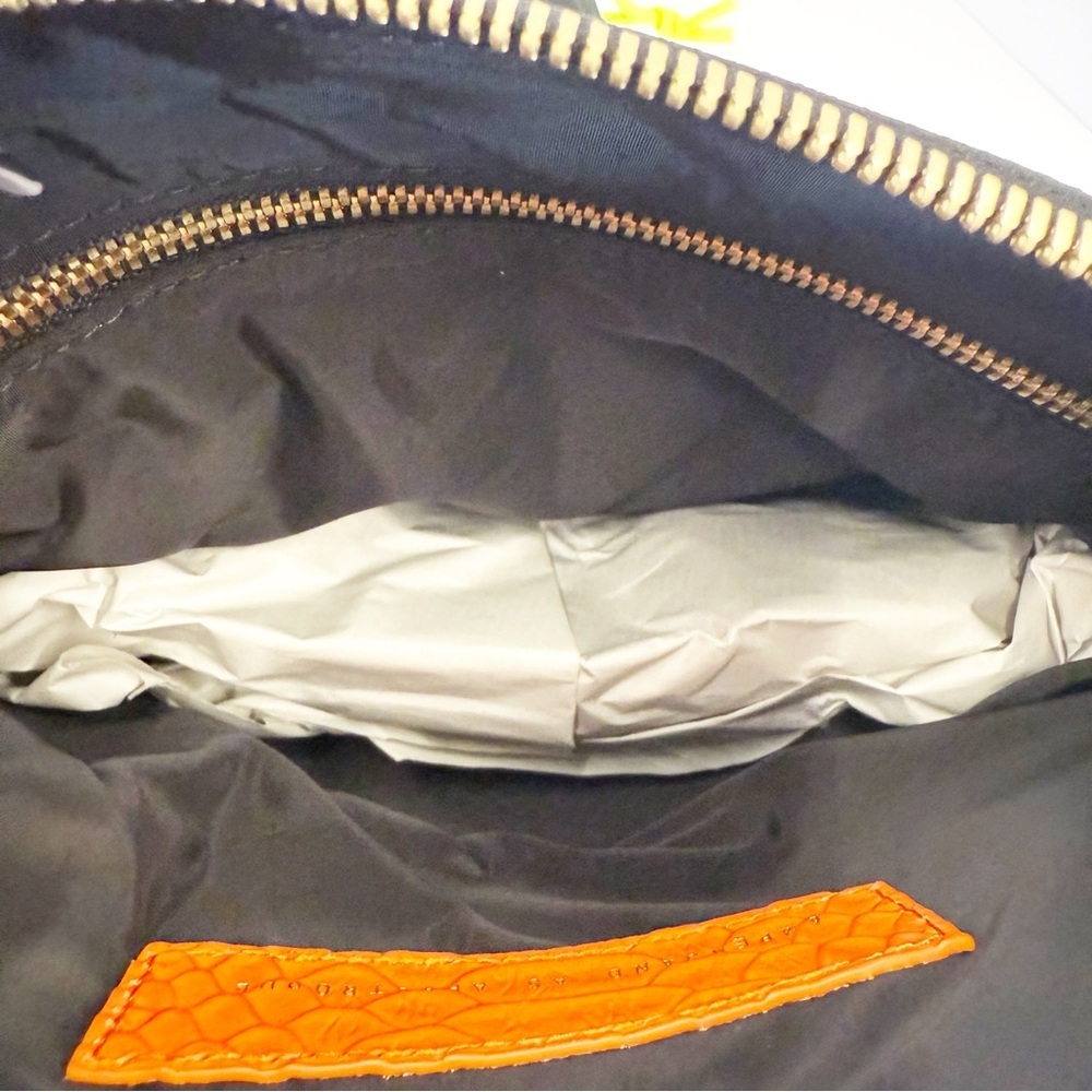 NWT Ampersand as Apostrophe Leather Python Textur… - image 5